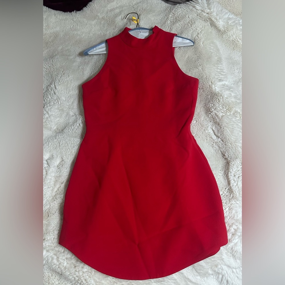 Amanda Uprichard Vibrant Red Dress